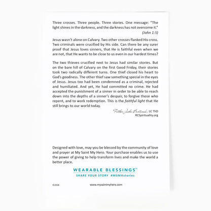 MSMH Faithful Light Three Cross Necklace