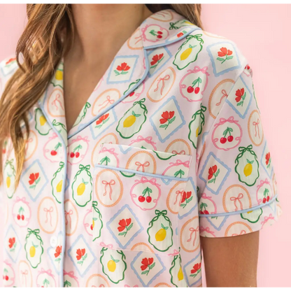 Capri Pajamas Short Set
