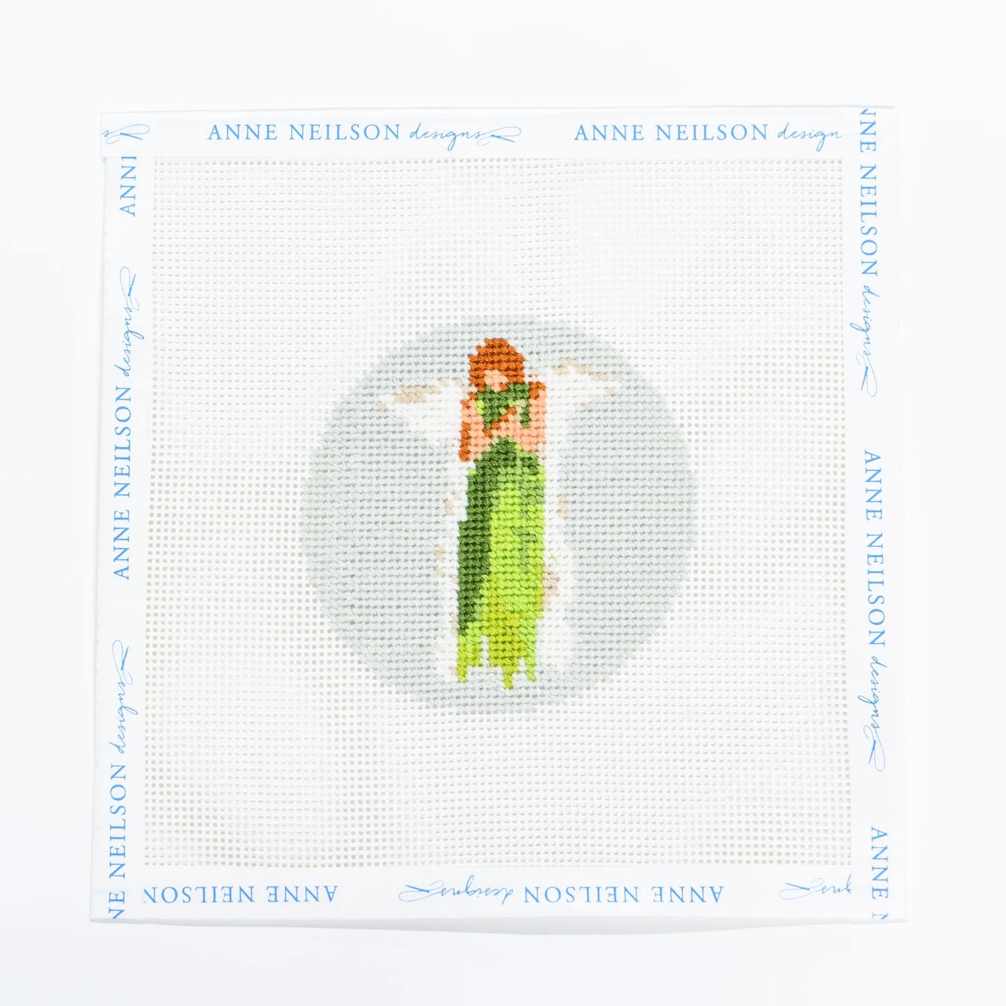 Green Angel Beginner Needlepoint Kit