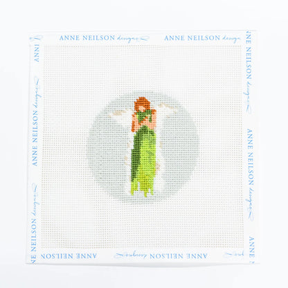 Green Angel Beginner Needlepoint Kit