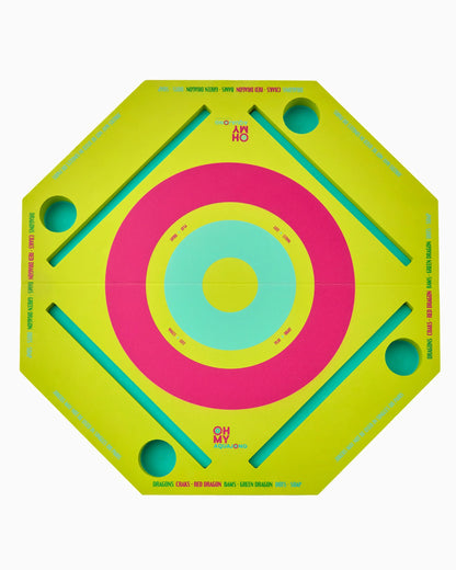 Green Aqua Jong Pool Mahjong Mat