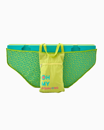 Green Aqua Jong Pool Mahjong Mat