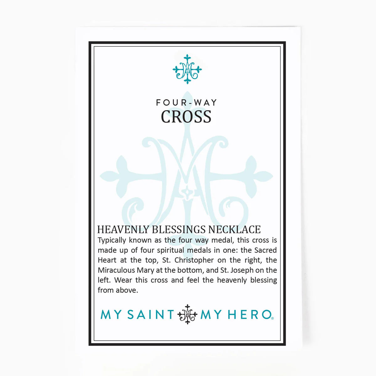 MSMH Heavenly Blessings Cross Necklace