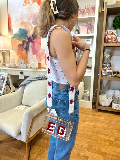 Sequin Crossbody Strap