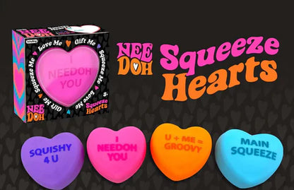 NeeDoh Squeeze Hearts
