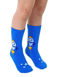 Kids 3D Crew Socks