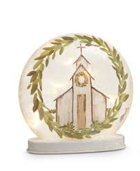 8" Lighted Church Disc