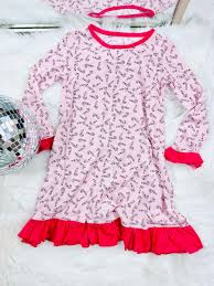 Kids Santa Baby Pajama Gown