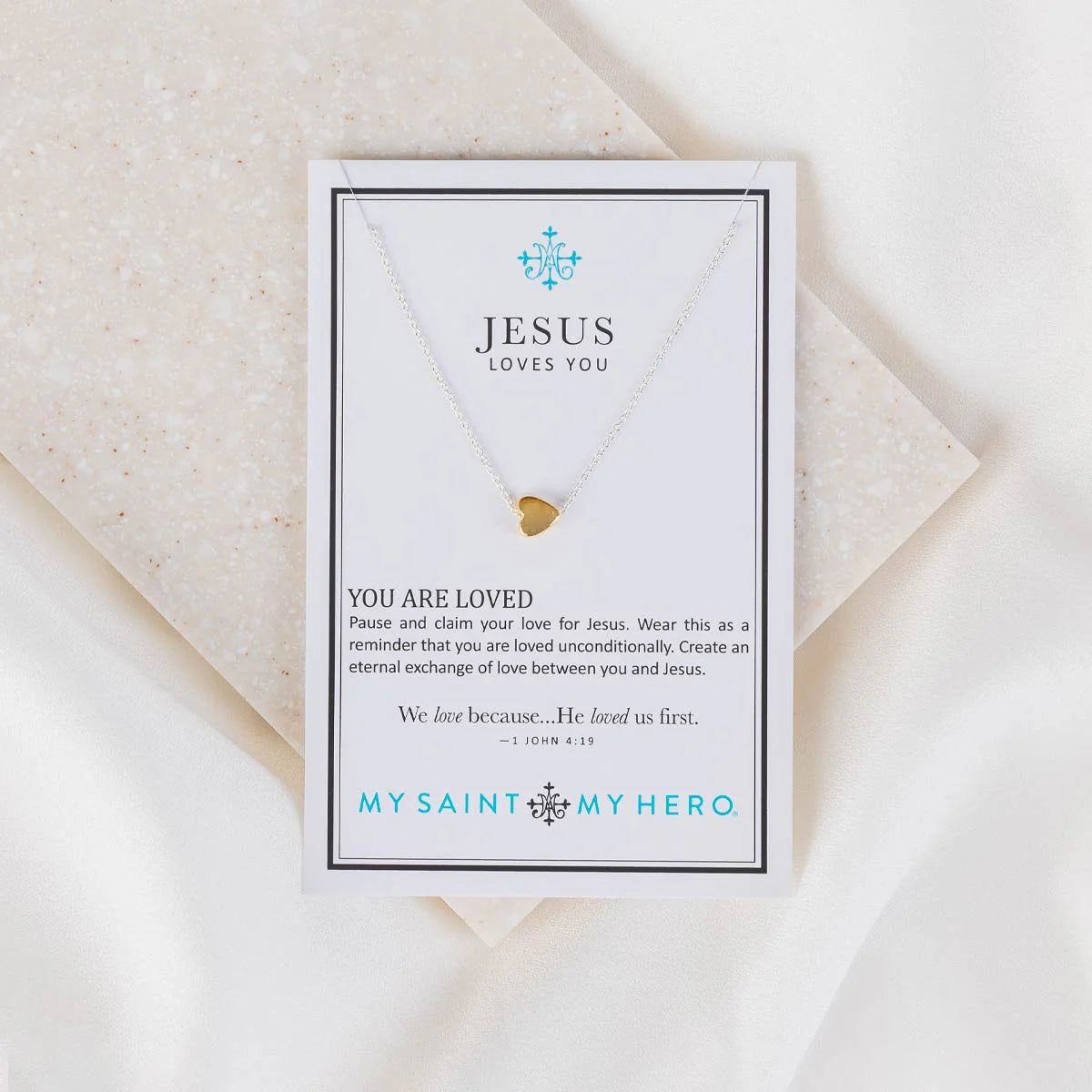 MSMH Jesus Loves You Necklace