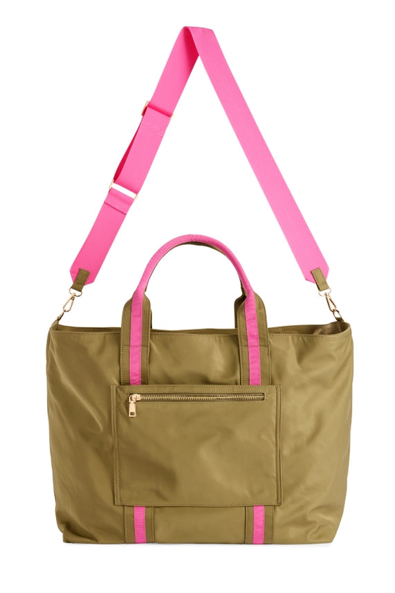 Olive Jet Travel Tote