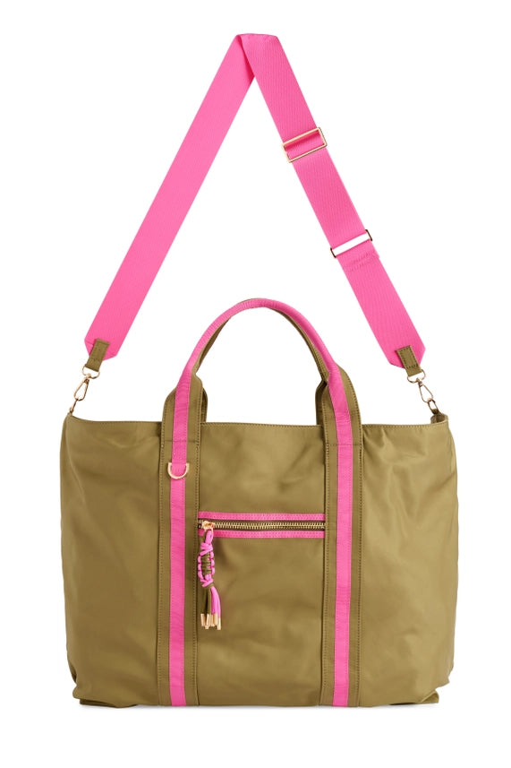 Olive Jet Travel Tote