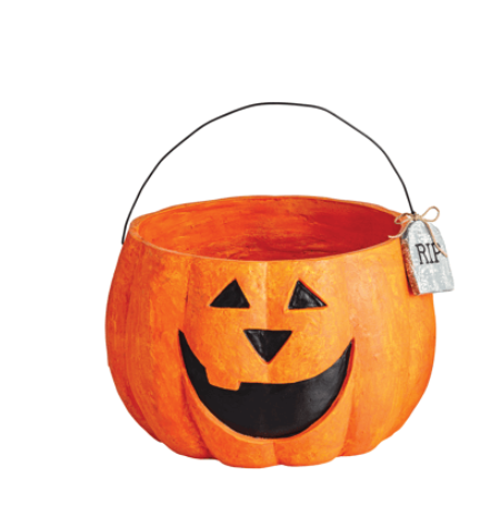 Large Jack- O- Lantern Treat Bucket