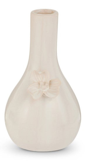 White Floral Bud Vase