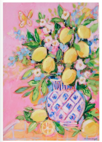 18" Citrus Arrangement Wall Art