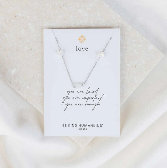 MSMH Love Sterling Silver Necklace