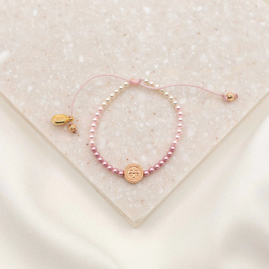 MSMH Love Lights the Way for Kids - St. Amos Crystal Pearl Bracelet