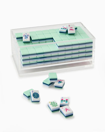 Mahjong Acrylic Storage Box