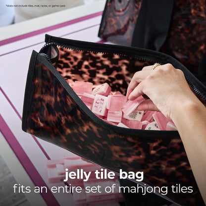 Case-Mate Mahjong Jelly Tote Set - Tortoiseshell Bow