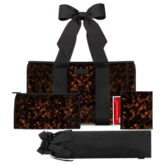 Case-Mate Mahjong Jelly Tote Set - Tortoiseshell Bow