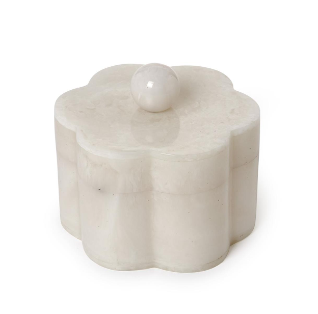 Marbleized Resin Covered Box