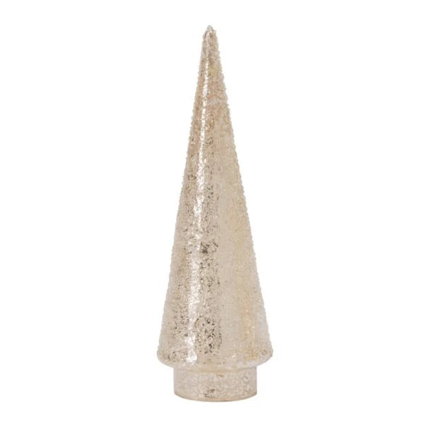Metallic Textured LED Tree