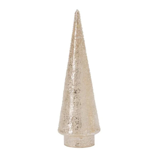 Metallic Textured LED Tree