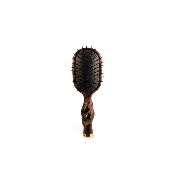 Mini Detangler Hair Brush for Medium Hair- Tortoise