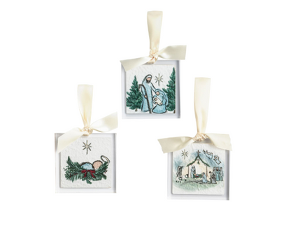Nativity Acrylic Ornaments