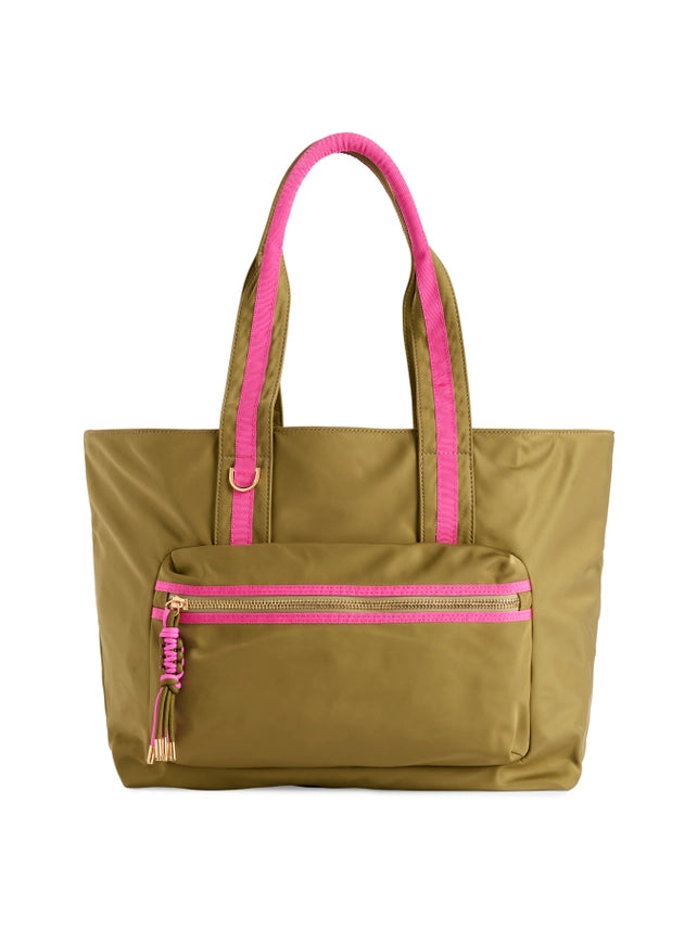 Olive Jet Tote