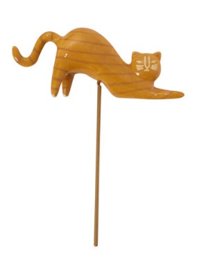 Curious Cat Plant Stick