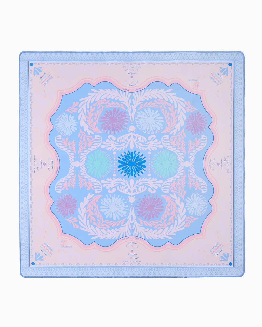 Peri-Winkle Mahjong Mat