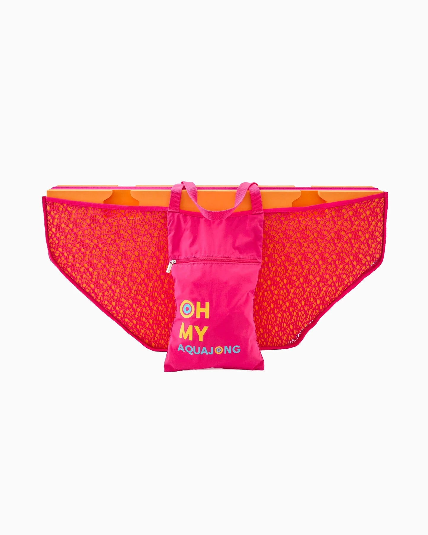 Pink Aqua Jong Pool Mahjong Mat