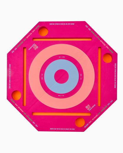 Pink Aqua Jong Pool Mahjong Mat