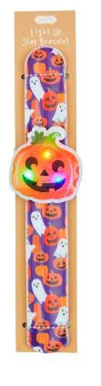 Halloween Light Up Slap Bracelets