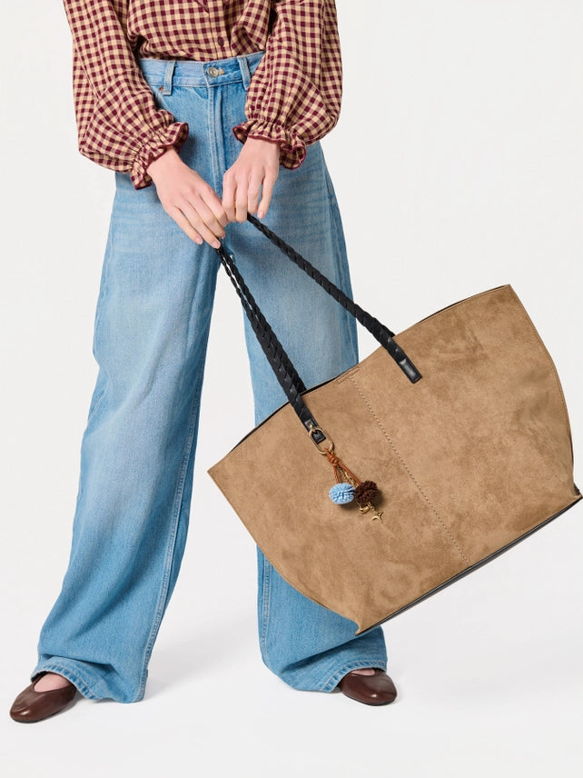 Taupe Roberta Tote
