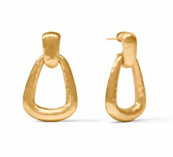 Sahara Demi Doorknocker Earring Gold