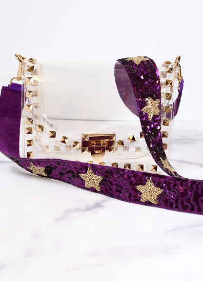 Sequin Crossbody Strap