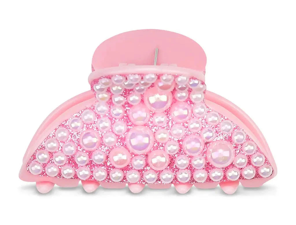 Pink Pearl Hair Clip