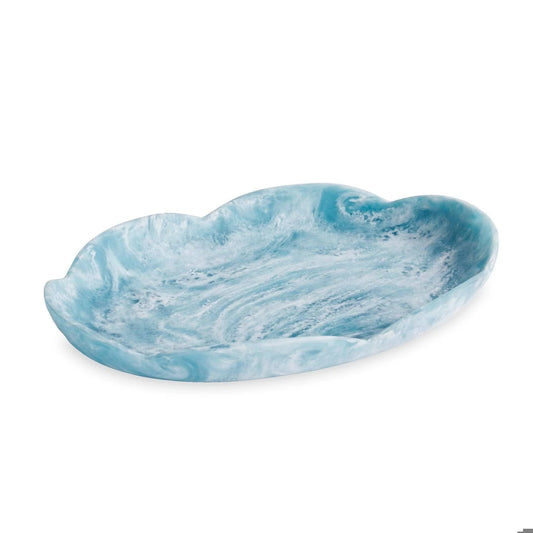 Resin Amelia Large Oval Tray
