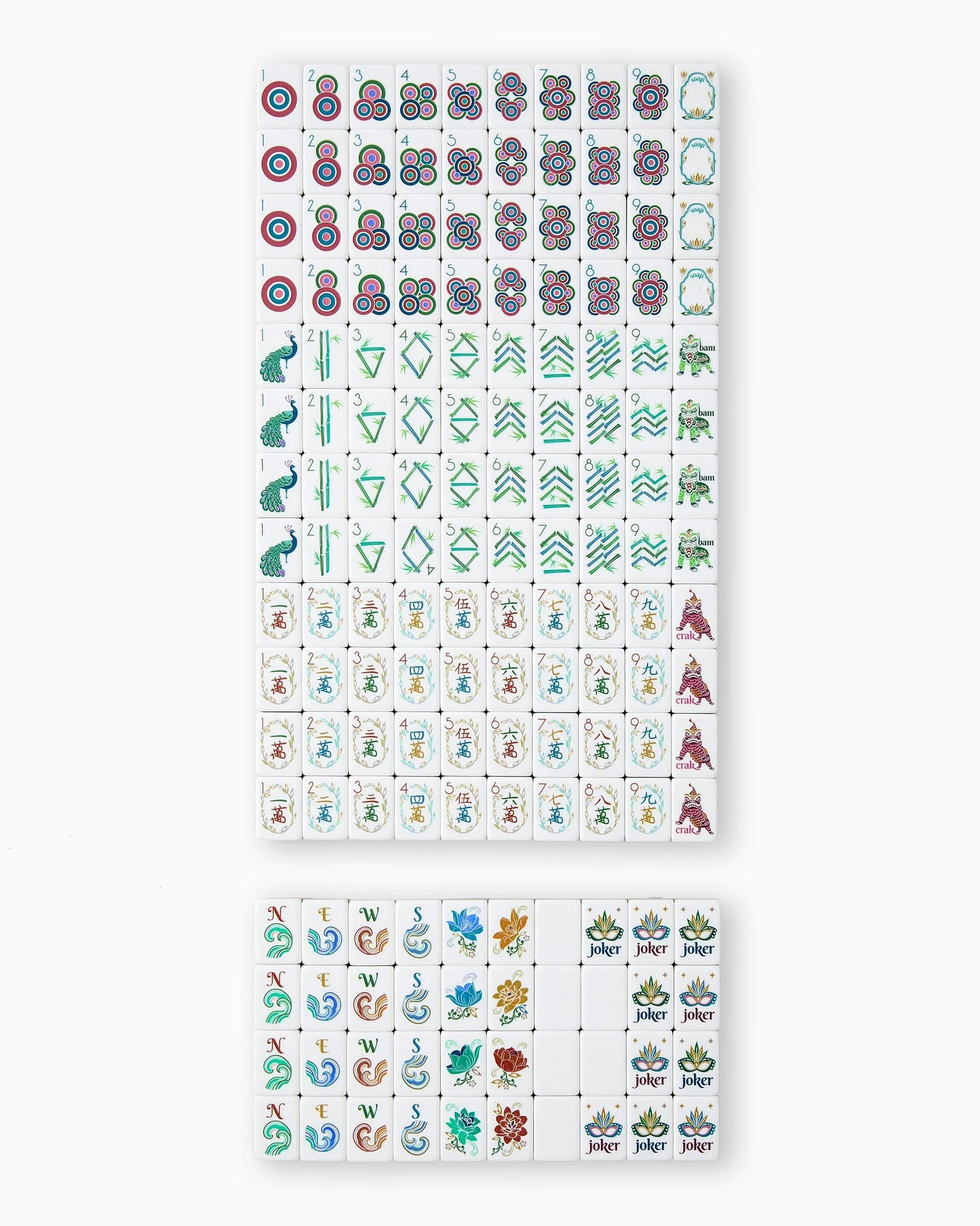 Sierra Mahjong Tiles