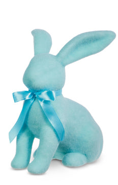 Pastel Flocked Bunny (11-15")