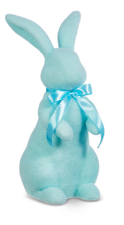 Pastel Flocked Bunny (11-15")