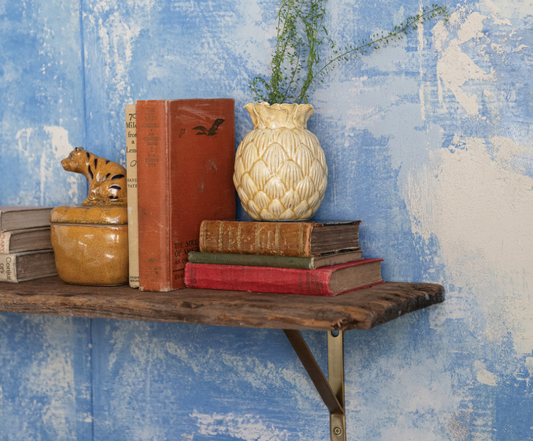 Stoneware Jar with Tiger Handle