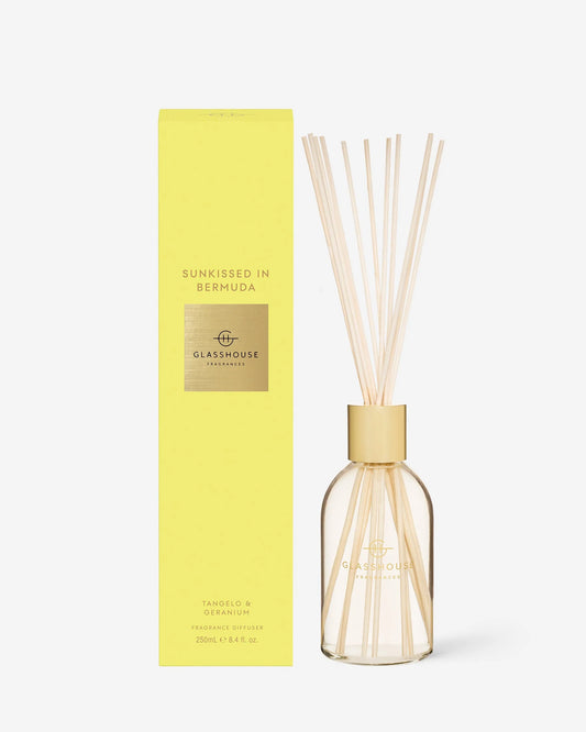 Glasshouse Fragrances Diffuser - SUNKISSED IN BERMUDA