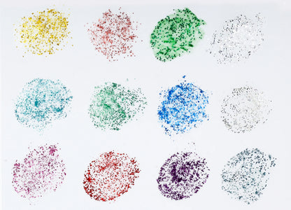 Glitter Stix Mess Free Glitter, Set of 12 Colors
