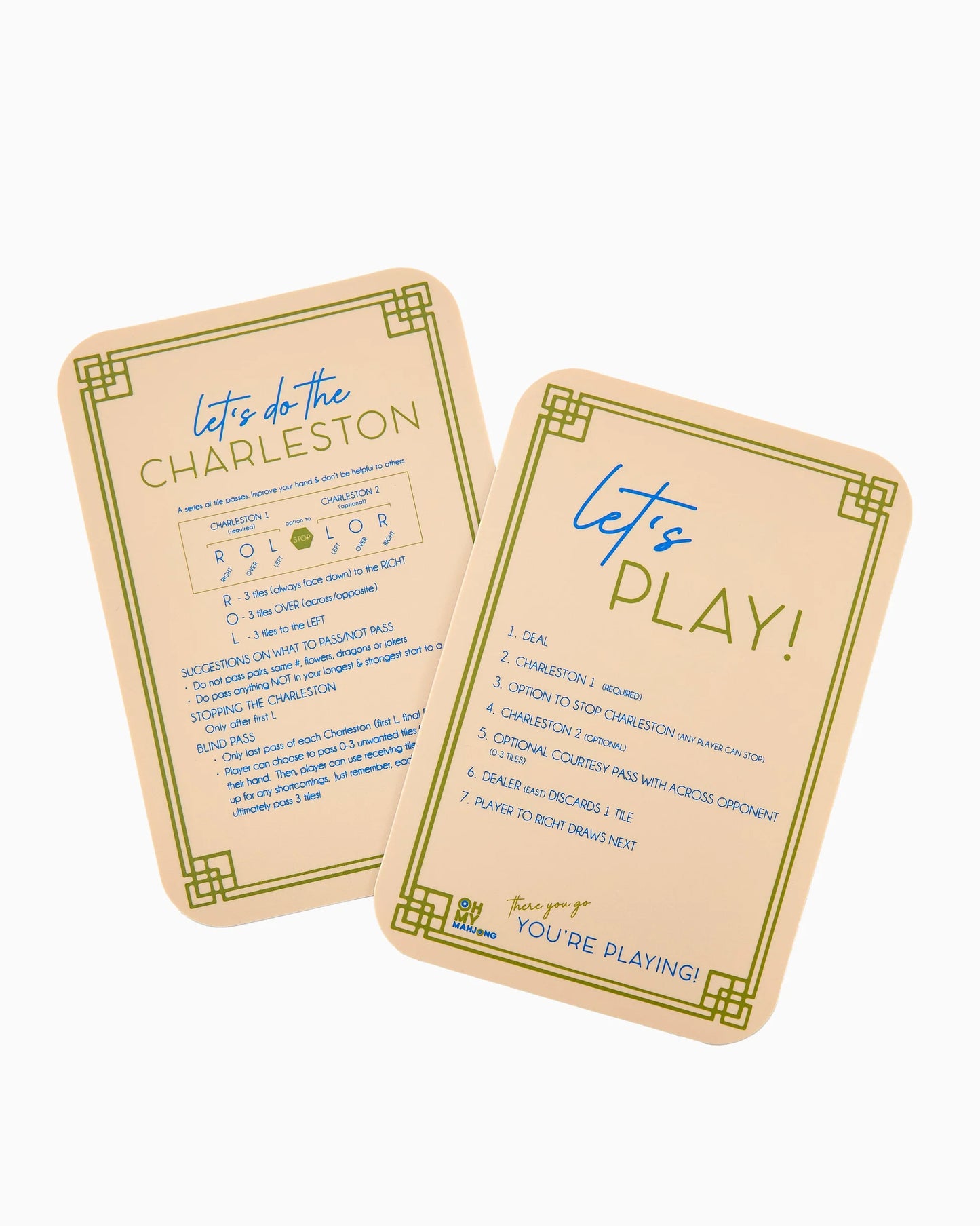 Mahjong Tile Shuffler Set