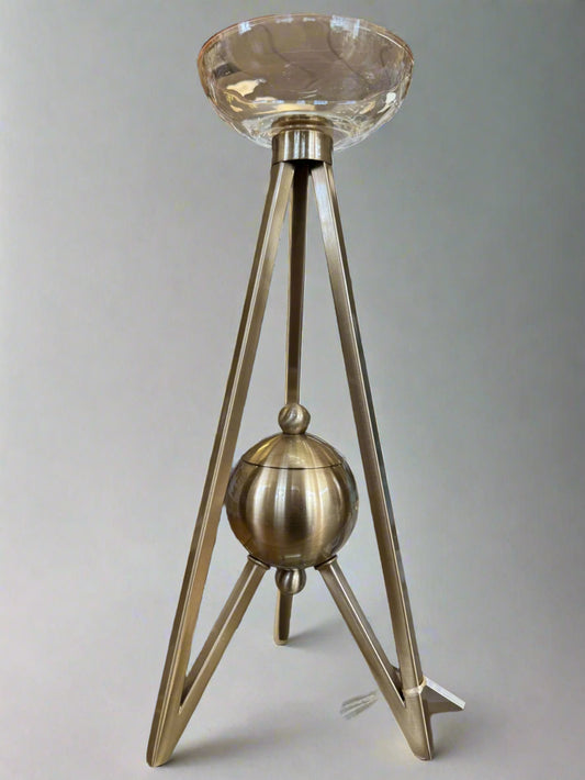 Short Andar Tripod Candlestick
