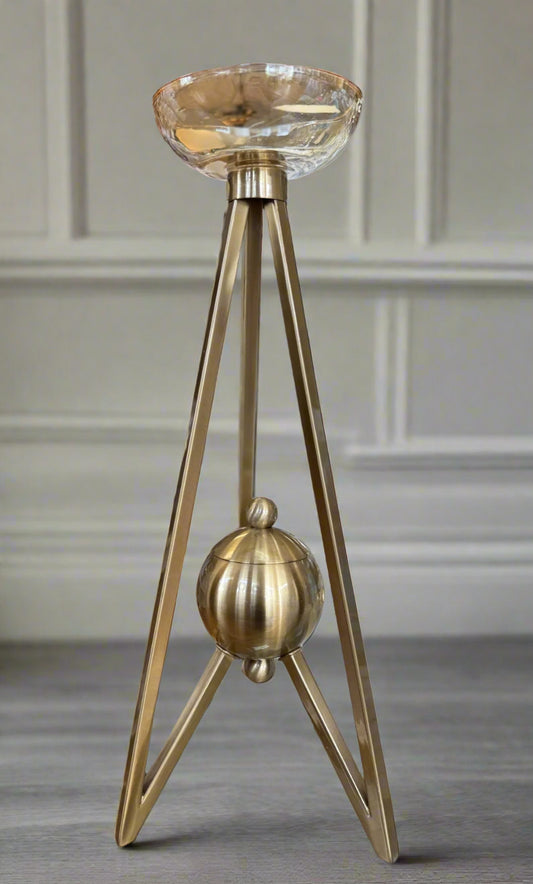 Tall Tripod Candlestick