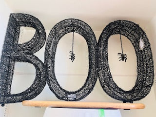 Boo Halloween Sign