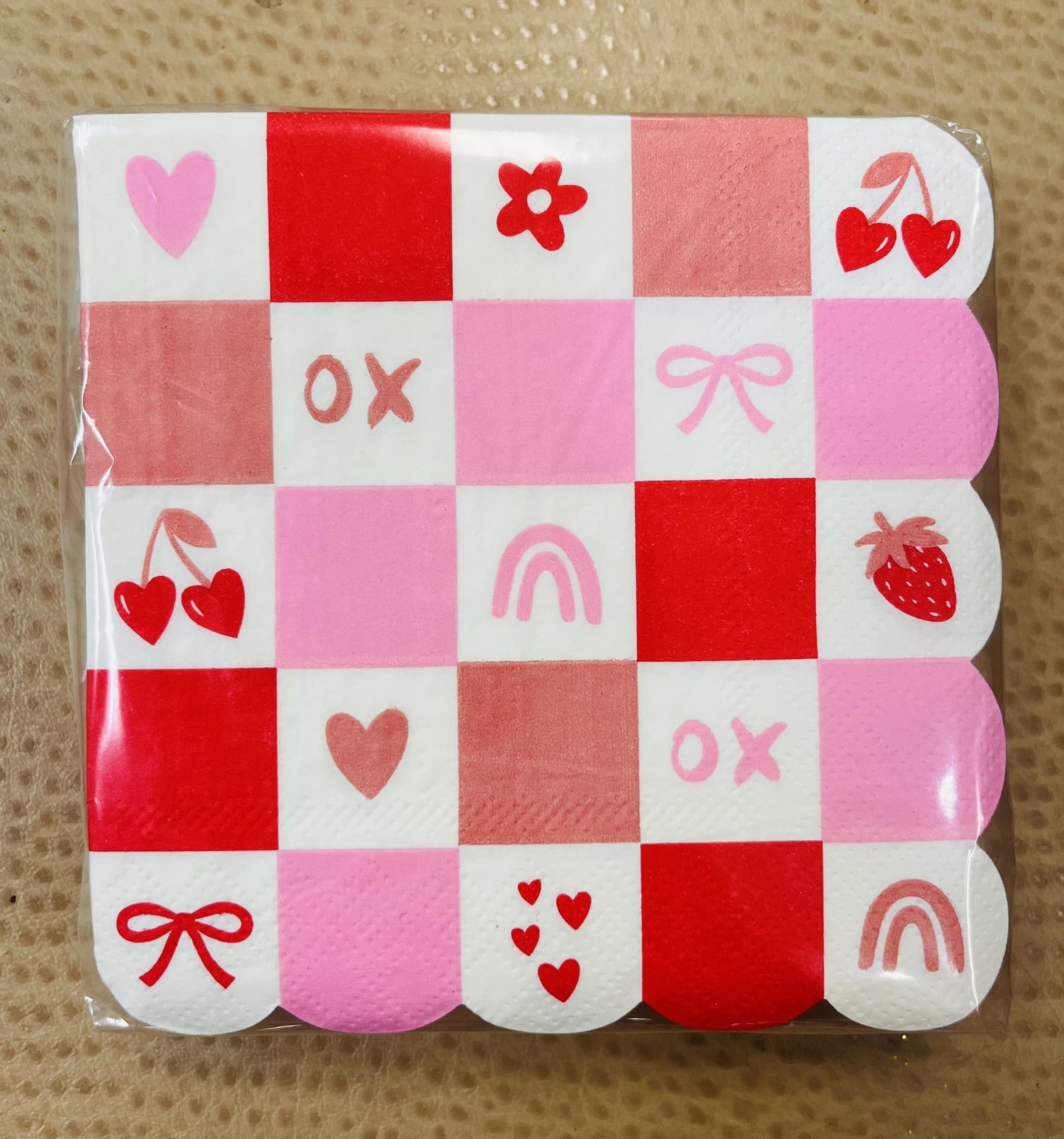 Valentines Cocktail Napkins